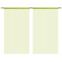Cortinas de flecos 2 piezas 100x250 cm verde de vidaXL, Cortinas y visillos - Ref: Foro24-132412, Precio: 23,17 €, Descuento: %