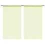 Cortinas de flecos 2 piezas 100x250 cm verde de vidaXL, Cortinas y visillos - Ref: Foro24-132412, Precio: 20,52 €, Descuento: %