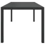 Mesa de jardín de aluminio y WPC negra 185x90x74 cm de vidaXL, Mesas de jardín - Ref: Foro24-42792, Precio: 278,76 €, Descuen...