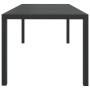 Mesa de jardín de aluminio y WPC negra 185x90x74 cm de vidaXL, Mesas de jardín - Ref: Foro24-42792, Precio: 276,76 €, Descuen...
