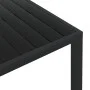 Mesa de jardín de aluminio y WPC negra 185x90x74 cm de vidaXL, Mesas de jardín - Ref: Foro24-42792, Precio: 278,76 €, Descuen...