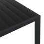Mesa de jardín de aluminio y WPC negra 185x90x74 cm de vidaXL, Mesas de jardín - Ref: Foro24-42792, Precio: 276,76 €, Descuen...