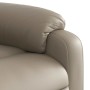 Sillón reclinable de masaje eléctrico cuero sintético capuchino en Sillones | Comprar online en Foru.es