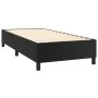 Box spring bed with black synthetic leather mattress 80x200 cm by , Beds and slatted bases - Ref: Foro24-3142749, Price: 306,...