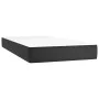 Box spring bed with black synthetic leather mattress 80x200 cm by , Beds and slatted bases - Ref: Foro24-3142749, Price: 306,...