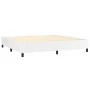 Box spring bed with white synthetic leather mattress 200x200 cm by , Beds and slatted bases - Ref: Foro24-3142804, Price: 690...