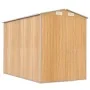 Cobertizo jardín acero galvanizado marrón claro 192x274x223 cm de , Cobertizos - Ref: Foro24-3147472, Precio: 379,34 €, Descu...