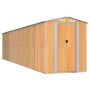 Cobertizo jardín acero galvanizado marrón claro 192x855x223 cm de , Cobertizos - Ref: Foro24-3147479, Precio: 1,00 €, Descuen...