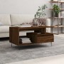 Mesa de centro madera contrachapada roble marrón 90x49x45 cm de , Mesas de centro - Ref: Foro24-831027, Precio: 62,87 €, Desc...
