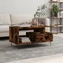 Couchtisch aus geräuchertem Eichensperrholz, 90 x 49 x 45 cm von , Couchtisch - Ref: Foro24-831025, Preis: 66,47 €, Rabatt: %