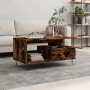 Mesa de centro madera contrachapada roble ahumado 90x49x45 cm de , Mesas de centro - Ref: Foro24-831025, Precio: 67,30 €, Des...