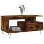 Couchtisch aus geräuchertem Eichensperrholz, 90 x 49 x 45 cm von , Couchtisch - Ref: Foro24-831025, Preis: 66,47 €, Rabatt: %