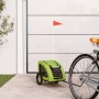 Remolque de bicicleta mascotas hierro tela Oxford verde de , Cochecitos para mascotas - Ref: Foro24-93955, Precio: 95,70 €, D...
