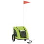 Remolque de bicicleta mascotas hierro tela Oxford verde de , Cochecitos para mascotas - Ref: Foro24-93955, Precio: 95,70 €, D...