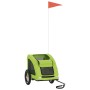 Remolque de bicicleta mascotas hierro tela Oxford verde de , Cochecitos para mascotas - Ref: Foro24-93955, Precio: 95,70 €, D...