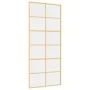 Goldene Schiebetür aus transparentem ESG-Glas und Aluminium von , Türen für zu Hause - Ref: Foro24-155167, Preis: 161,14 €, R...