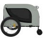 Remolque de bicicleta mascotas hierro tela Oxford gris negro de , Cochecitos para mascotas - Ref: Foro24-94028, Precio: 110,5...