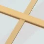 Goldene Schiebetür aus transparentem ESG-Glas und Aluminium von , Türen für zu Hause - Ref: Foro24-155167, Preis: 161,14 €, R...