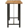 Iron and solid mango wood high table 180x70x107 cm by , Kitchen and dining tables - Ref: Foro24-356383, Price: 329,34 €, Disc...