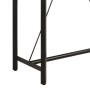 Mesa alta de hierro y madera maciza de mango 110x55x107 cm de , Mesas de cocina y de comedor - Ref: Foro24-356381, Precio: 28...