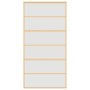 Puerta corredera dorada de vidrio ESG esmerilado y aluminio de , Puertas para el hogar - Ref: Foro24-155165, Precio: 185,88 €...
