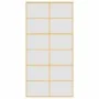 Golden sliding door in frosted ESG glass and aluminum by , Doors for the home - Ref: Foro24-155171, Price: 188,29 €, Discount: %