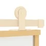 Golden sliding door in frosted ESG glass and aluminum by , Doors for the home - Ref: Foro24-155171, Price: 188,29 €, Discount: %
