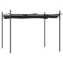 Pérgola con cubierta retráctil gris antracita 295x292x230 cm de , Carpas y cenadores - Ref: Foro24-360116, Precio: 252,24 €, ...