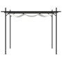 Pérgola con cubierta retráctil color crema 295x292x230 cm de , Carpas y cenadores - Ref: Foro24-360114, Precio: 221,22 €, Des...