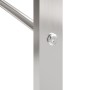 Estante para leña acero inoxidable 80x28x86 cm de , Bolsas y soportes de leña - Ref: Foro24-357862, Precio: 35,94 €, Descuent...