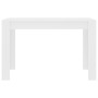 Mesa de comedor de madera de ingeniería blanco 120x60x76 cm de , Mesas de cocina y de comedor - Ref: Foro24-800432, Precio: 7...