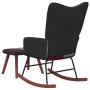 Mecedora con taburete tela patchwork de , Mecedoras - Ref: Foro24-328204, Precio: 117,65 €, Descuento: %