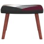 Mecedora con taburete tela patchwork de , Mecedoras - Ref: Foro24-328204, Precio: 117,65 €, Descuento: %