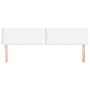 Cabeceros 2 unidades de cuero sintético blanco 90x5x78/88 cm de , Cabeceros y pies de cama - Ref: Foro24-345973, Precio: 75,8...