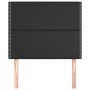 Cabeceros 2 unidades de cuero sintético negro 80x5x78/88 cm de , Cabeceros y pies de cama - Ref: Foro24-3116264, Precio: 54,9...