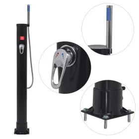 Ducha solar 8 L PVC acero de vidaXL, Accesorios para piscinas y spa - Ref: Foro24-91231, Precio: 106,95 €, Descuento: %