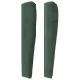 Headboard with dark green velvet ears 103x23x118/128cm by , Headboards and footboards - Ref: Foro24-3117861, Price: 86,81 €, ...