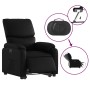 Sillón reclinable y elevable eléctrico cuero sintético negro en Sillones | Comprar online en Foru.es