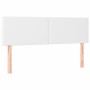 Cama box spring con colchón cuero sintético blanco 140x190 cm de , Camas y somieres - Ref: Foro24-3141000, Precio: 466,89 €, ...