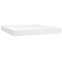 Cama box spring con colchón cuero sintético blanco 180x200 cm de , Camas y somieres - Ref: Foro24-3142798, Precio: 632,82 €, ...