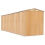 Cobertizo jardín acero galvanizado marrón claro 192x689x223 cm de , Cobertizos - Ref: Foro24-3147477, Precio: 866,75 €, Descu...