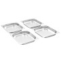 Bandejas Gastronorm 8 unidades GN 1/2 40 mm acero inoxidable de , Cubetas para mesas de vapor - Ref: Foro24-50886, Precio: 39...