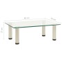 322760 TV Stand Transparent 40x35x17 cm Tempered Glass de , Muebles TV - Ref: Foro24-322760, Precio: 30,25 €, Descuento: %