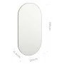 Espejo 60x30 cm vidrio by , Mirrors - Ref: Foro24-326082, Price: 20,07 €, Discount: %