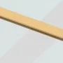 Schiebetür aus transparentem ESG-Glas und goldenem Aluminium von , Türen für zu Hause - Ref: Foro24-155148, Preis: 149,07 €, ...