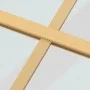 Schiebetür aus transparentem ESG-Glas und goldenem Aluminium von , Türen für zu Hause - Ref: Foro24-155174, Preis: 174,53 €, ...