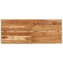 Mesa alta de hierro y madera maciza de acacia 180x70x107 cm de , Mesas de cocina y de comedor - Ref: Foro24-356378, Precio: 3...