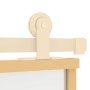 Puerta corredera dorada vidrio ESG esmerilado aluminio 90x205cm de , Puertas para el hogar - Ref: Foro24-155188, Precio: 181,...