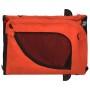 Remolque de bicicleta mascotas hierro tela Oxford naranja negro de , Cochecitos para mascotas - Ref: Foro24-94026, Precio: 89...