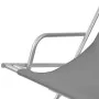 Tumbonas reclinables 2 unidades acero gris de vidaXL, Tumbonas - Ref: Foro24-42938, Precio: 149,50 €, Descuento: %